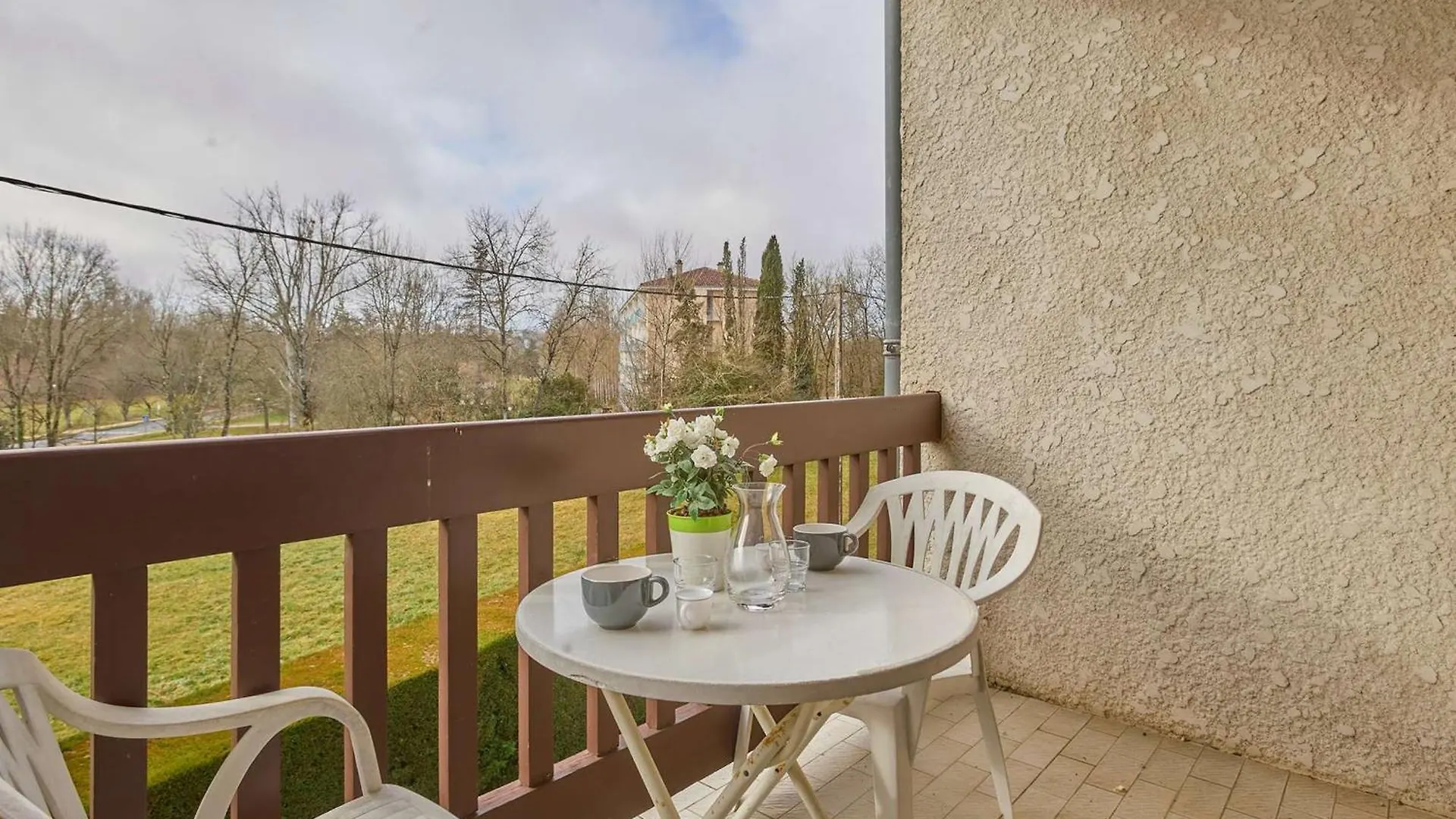 Appartement Spacieux T2 Avec Balcon, Parking Et Wifi A Barbotan - Fr-1-841-45